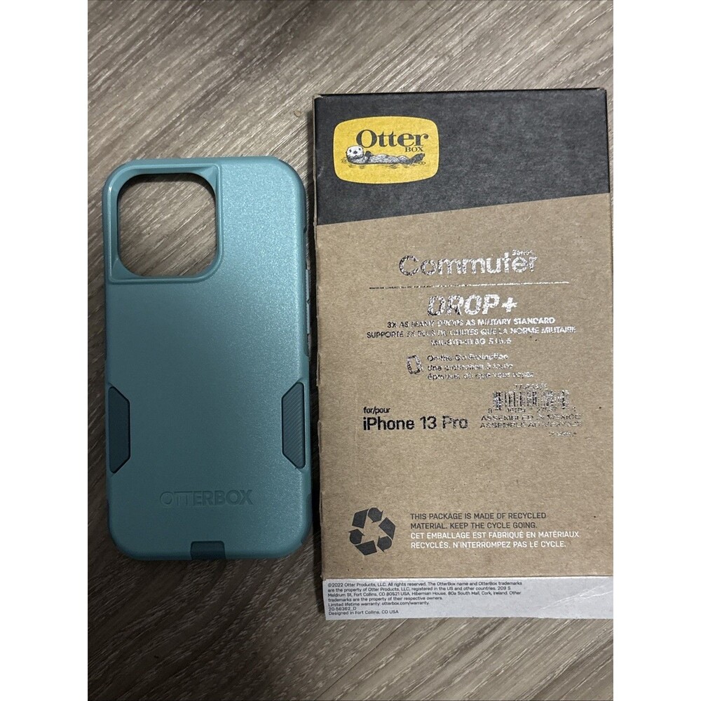 OtterBox iPhone 13 Pro Commuter Series Case - RIVETING Way Blue